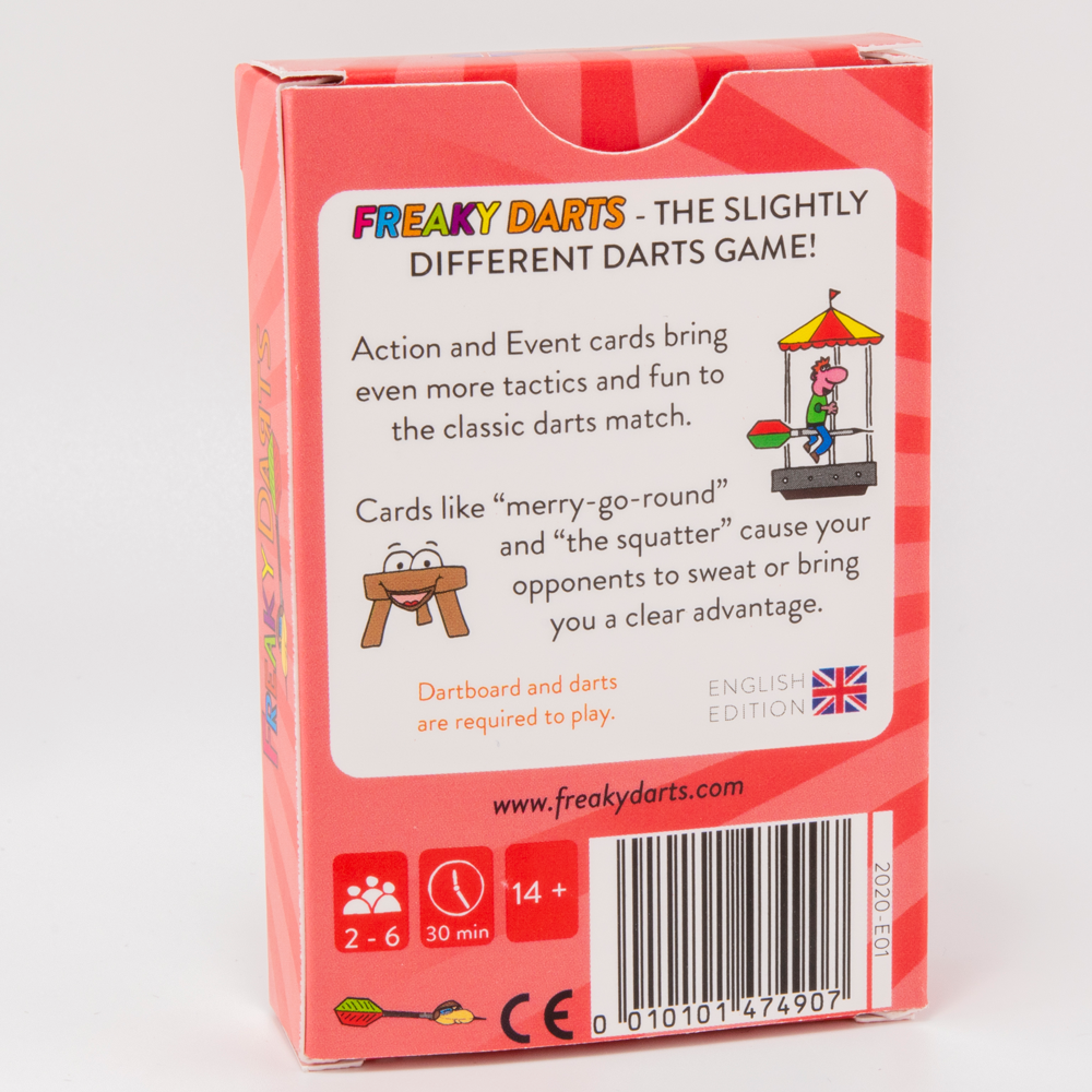 Freaky Darts - Dart Kartenspiel